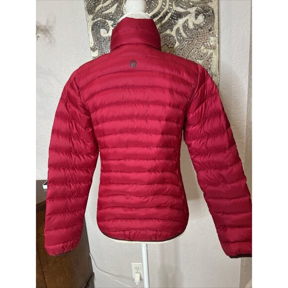 Marmot Womens 600 Fill Insulated Puffer Jacket XS Red - Picture 4 of 13